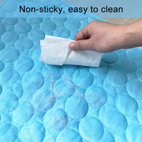 Self-Cooling Mat for Dogs Cats-Ice Silk Pet Cooling Pad, Portable & Washable Dog Cooling Blanket for Kennel/Sofa/Bed/Floor/Car Seats